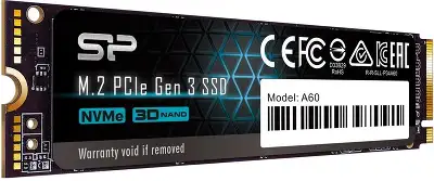 Твердотельный накопитель NVMe 2Tb [SP002TBP34A60M28] (SSD) Silicon Power P34A60