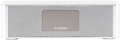 Радиобудильник Hyundai H-RCL360 белый LCD подсв:белая часы:цифровые FM