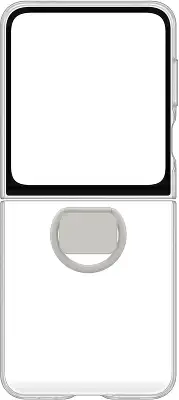 Чехол (клип-кейс) Samsung для Samsung Galaxy Z Flip6 Case Clear Case Flip 6 прозрачный (EF-QF741CTEGRU)
