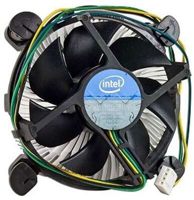 Устройство охлаждения(кулер) Intel E97379 Soc-1151/1200 черный 4-pin 18-38dB Al 65W 180gr Bulk