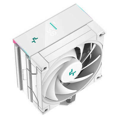 Вентилятор для процессора Deepсool AK400 DIGITAL WH (Soc 1700/115X/1200/AM5/AM4, 120mm, 1850rpm, 28 дБ, 220W, PWM 4-pin, Al+Cu) (R-AK400-WHADMN-G)