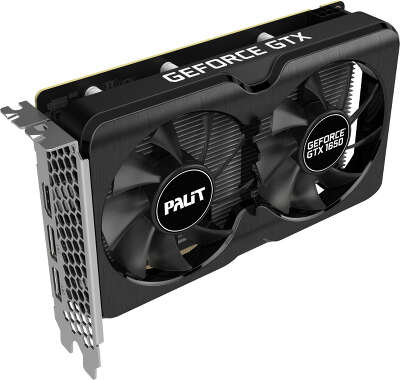 Видеокарта Palit nVidia GeForce GTX1650 GAMING PRO OC 4Gb GDDR6 PCI-E HDMI, 2DP