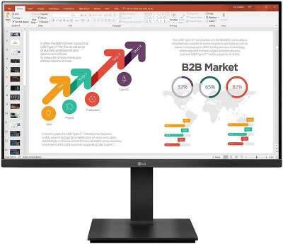 Монитор 27" LG 27BP450Y-B IPS FHD D-Sub, HDMI, DP, USB-Hub
