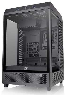 Корпус Thermaltake The Tower 500 CA-1X1-00M1WN-00 Black,Win,SPCC,Tempered Glass*3/120mm Standard Fan*2, USB 3.0 x 2, CA-1X1-00M1WN-00 USB 2.0 x 2, HD Audio x 1, CPU 180mm, VGA 278mm(with HDD rack) 420mm(without HDD rack)