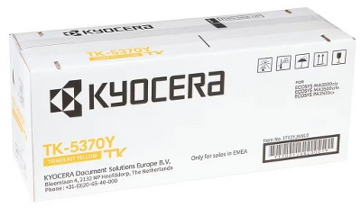 Тонер Kyocera Тонер-картридж TK-5370Y для ECOSYS MA3500cifx/MA3500cix/PA3500cx жёлтый (5000 стр.)