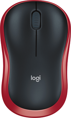 Mouse Logitech Wireless M185 Red 910-002633