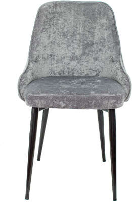 Стул для дома Бюрократ KF-5_2 комплект 2шт серый Light 19 металл черный на ножках (KF-5/LT19_2)