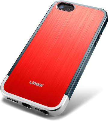 Чехол Spigen SGP Linerar "Blitz" для iPhone 5/5S, Red [SGP10121]