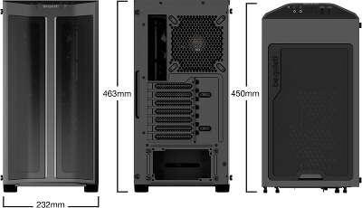 Корпус be quiet! PURE BASE 500 FX, черный, ATX, без БП (BGW43 )