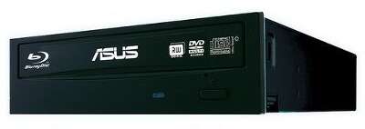Blu Ray привод ASUS Blue Ray/DVD±R/RW BW-16D1HT/BLK/B/AS, SATA BLACK, BD-R 16x, BD-R DL 12x, DVD±R 16x, DVD+RW 8x, DVD-RW 6x, DVD±R DL 8x, DVD-RAM 5x, CD/R/RW 48/48/24, OEM {10} (418917)
