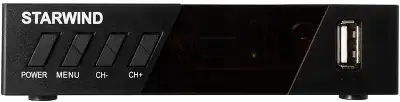 Цифровая ТВ-приставка Starwind CT-140 черный