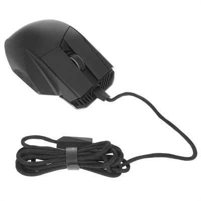 Мышь ASUS ROG SPATHA X, 168g, Wired (Type-C)+2.4GHz RF, 19K DPI Sensor, 12 Programable buttons, Black
