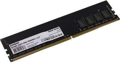Exegate EX283082RUS Модуль памяти  ExeGate Value DIMM DDR4 8GB <PC4-21300> 2666MHz