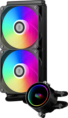 PCCooler DA240 ARGB BK