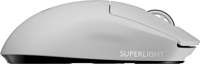 Logitech Mouse PRO Х Superlight Wireless Gaming White 910-005946