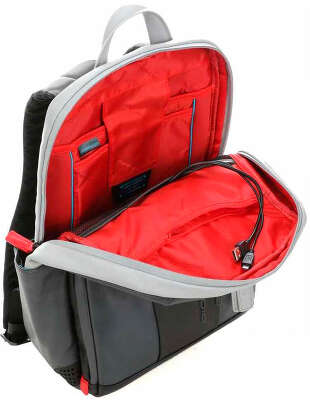 Рюкзак Piquadro Urban CA3214UB00BM/GRN серый/черный кожа