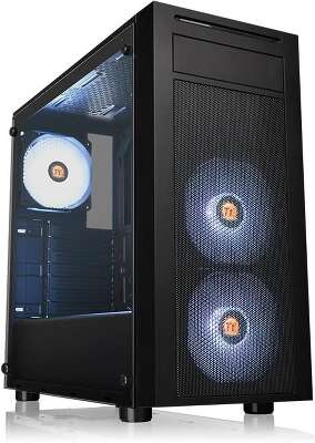 Корпус Thermaltake Versa J22 TG RGB, черный, ATX, Без БП (CA-1L5-00M1WN-01)