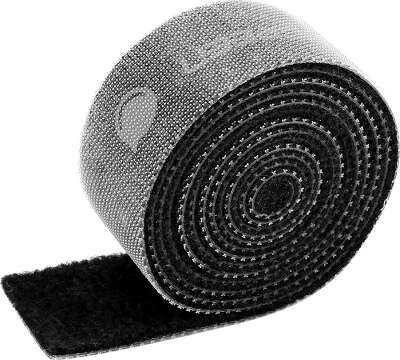 Лента-липучка для стяжки кабелей UGREEN LP124 (40354) 20mm Cable Tie Band. Длина: 2 м. Цвет: черный