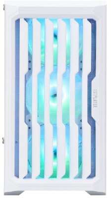 1STPLAYER BULLET HUNTER H2 ARGB White / mATX / 4x120mm ARGB fans / H2-WH-4F7-W
