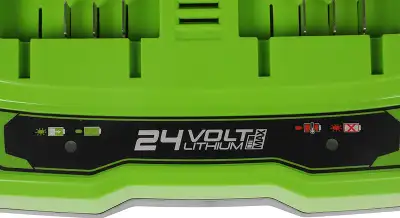 Зарядное устройство Greenworks G24X2UC2 (2931907)