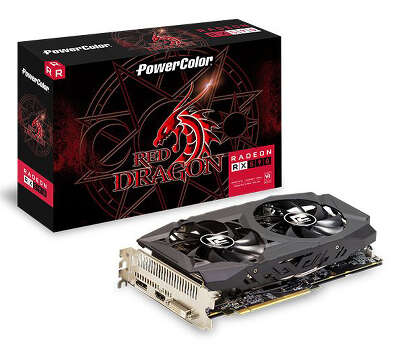 Видеокарта PowerColor AMD Radeon RX 590 Red Dragon 8Gb DDR5 PCI-E DVI, HDMI, DP