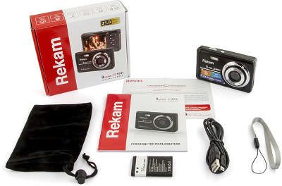Цифровая фотокамера Rekam iLook S959i темный металлик