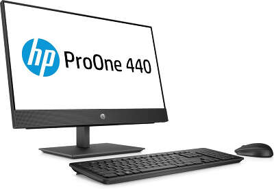 Моноблок HP ProOne 440 G4 23.8" FHD i5-8500T/8/1000/Multi/WF/BT/Cam/Kb+Mouse/DOS,черный (4NT89EA)