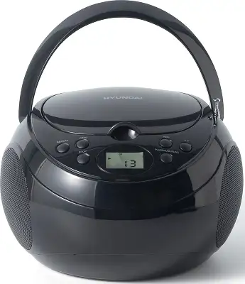 Аудиомагнитола Hyundai H-CD3300 черный 4Вт CD CDRW FM(dig)