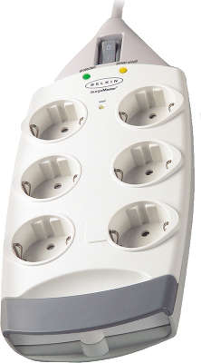 Фильтр питания BELKIN Pure 2 м. белый (6 розеток)