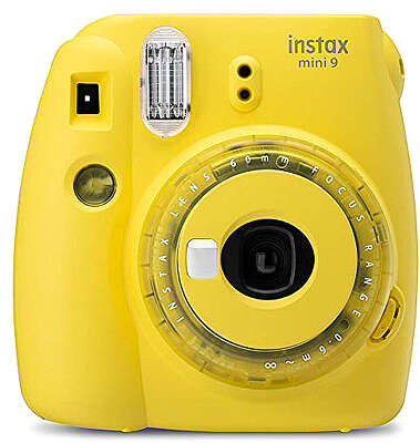 Цифровая фотокамера моментальной печати FujiFilm INSTAX MINI 9 Clear Yellow
