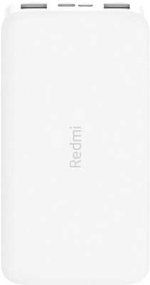 Внешний аккумулятор Xiaomi Redmi Micro-USB/USB-C/2xUSB 10000 мАч, White [VXN4286GL]
