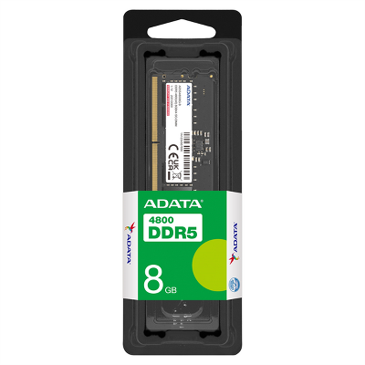 Оперативная память ADATA DDR5 SO-DIMM 8GB 4800MHz 1*8GB 40-40-40 SINGLE TRAY