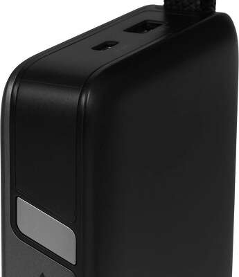 Внешний аккумулятор UGREEN PB551 (55992B) 145W Power Bank 20000mAh USB-C&USB-A со встроенным кабелем USB-C. Цвет: серый космос