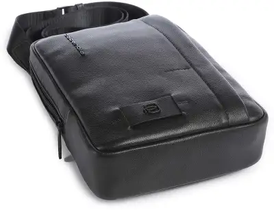 Сумка мужская Piquadro Russel CA3084W137/N черная натур.кожа
