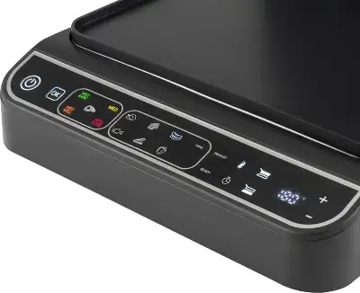 Электрогриль Hyundai HYG-7000 2000Вт серебристый/черный