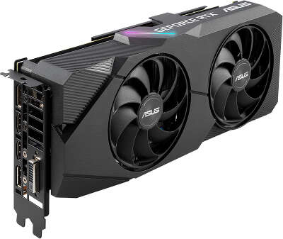 Видеокарта ASUS nVidia GeForce RTX 2060 SUPER Dual EVO Advanced 8Gb GDDR6 PCI-E DVI, 2HDMI, 2DP