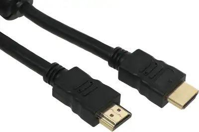 Кабель Ningbo HDMI-5M-MG HDMI (m)/HDMI (m) 5м. феррит.кольца позолоч.конт. черный (HDMI-5M-MG(VER1.4)BL)