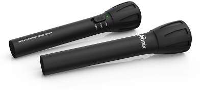 RITMIX RWM-302 black {Част. хар-ка: 50 Гц-15 кГц, сопрот.: 600 Ом, чувств.: -72 дБ,пит. микрофона: 1,5 В, пит. приемника: 1,5 В}