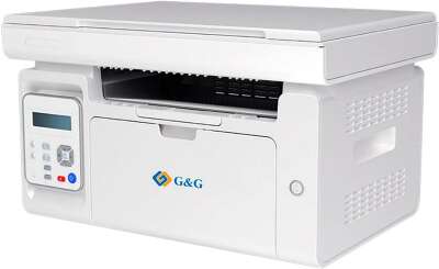 МФУ G&G M2022NW A4, лазерное, черно-белое, 22стр/мин, 1200x1200dpi, 800МГц, 256Мб, WiFi/USB/Ethernet, 1600стр/картридж, белый корпус (аналог Pantum M6506NW, картридж GT202T)(M2022NW)
