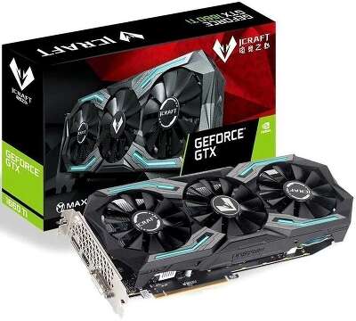 Видеокарта Maxsun NVIDIA GEFORCE GTX1660Ti ICRAFT OC 6Gb DDR6X PCI-E HDMI, 3DP
