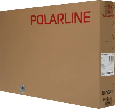 Телевизор 32" Polarline 32PL54TC-SM, HD, HDMIx3, USBx2, WiFi, Smart TV, черный