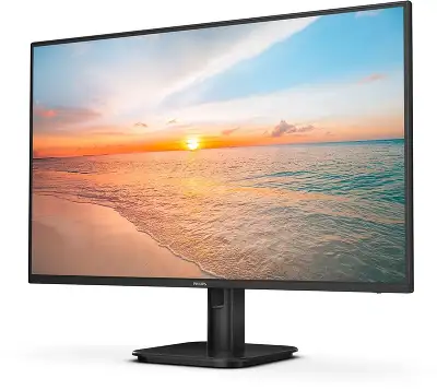 Монитор Philips 27" E Line 27E1N1100A черный IPS LED 16:9 HDMI M/M матовая 1300:1 250cd 178гр/178гр 1920x1080 100Hz FreeSync VGA FHD 4кг