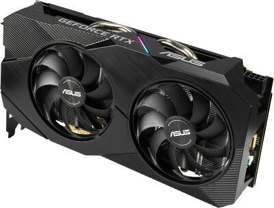 Видеокарта ASUS nVidia GeForce RTX 2060 Dual Advanced EVO 6Gb GDDR6 PCI-E DVI, 2HDMI, DP