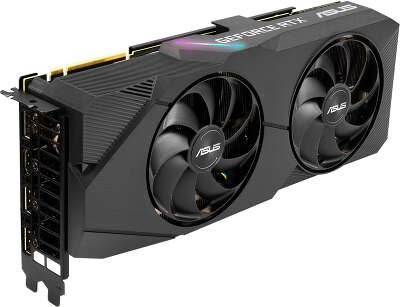 Видеокарта ASUS nVidia GeForce RTX 2080 SUPER Dual EVO V2 8Gb GDDR6 PCI-E HDMI, 3DP