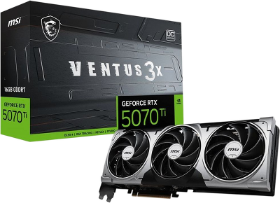 MSI GeForce RTX 5070 Ti GeForce RTX 5070 Ti 16G VENTUS 3X OC