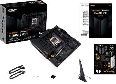 Материнская плата mATX LGAAM5 ASUS TUF GAMING B650M-E WIFI