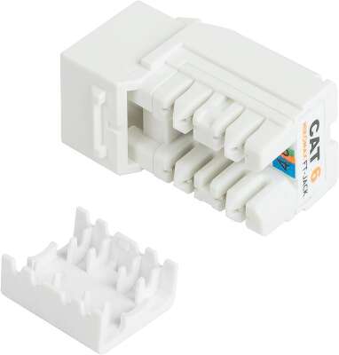 Модуль-вставка NIKOMAX типа Keystone, Кат.6 (Класс E), 250МГц, RJ45/8P8C, FT-TOOL/110/KRONE, T568A/B, неэкранированный, синий - гарантия: 5 лет расширенная / 25 лет системная