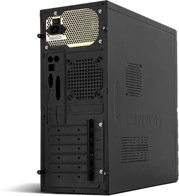 Корпус MiditowerATX Crown CMC-SM161 Black, 500W USB