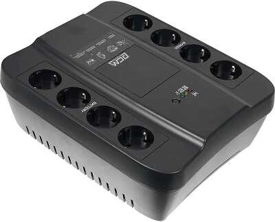 PowerCom SPD-650U ИБП {Line-Interactive, 650VA / 390W, Tower, Schuko, USB} (688275)