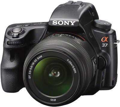 Цифровая фотокамера Sony Alpha SLT-A37 Kit (18-55 мм f/3.5-5.6)